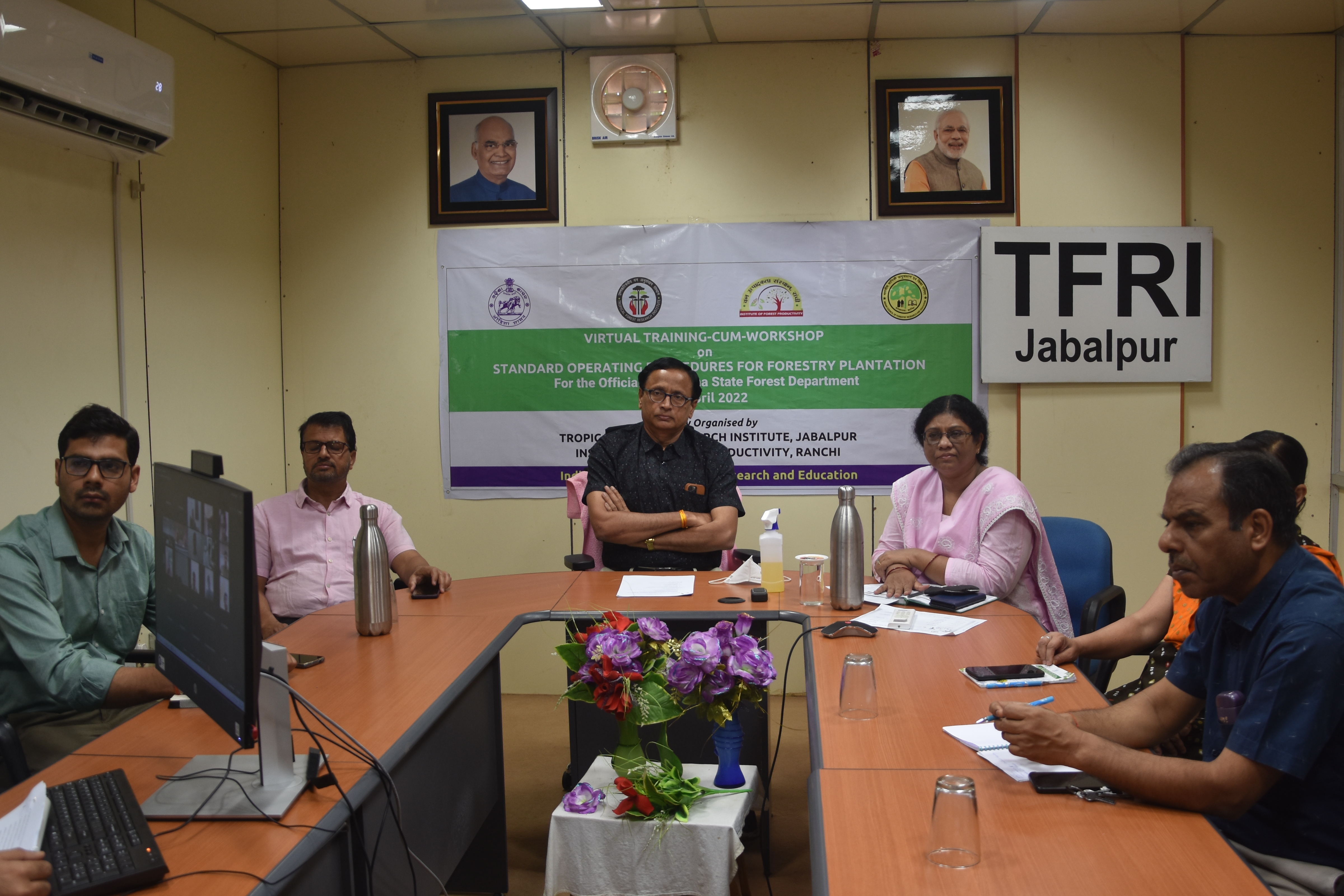 Training on Standard Operation Procedures for Forestry Plantations (21/04/2022)