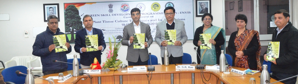 Training on “Plant Tissue Culture Techniques and its Applications” under Green Skill Development Programme 